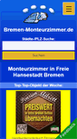 Mobile Screenshot of bremen-monteurzimmer.de